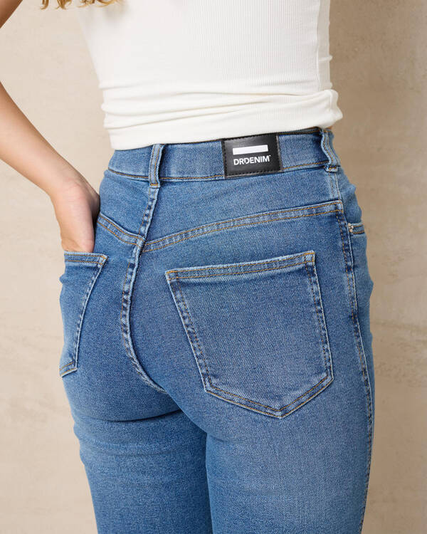 Dr Denim Moxy Straight Jeans for Womens