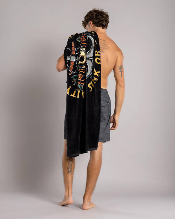 Salty Life Sink Or Swim Beach Towel for Mens