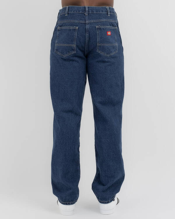 Dickies Relaxed Straight Fit Denim Jeans for Mens