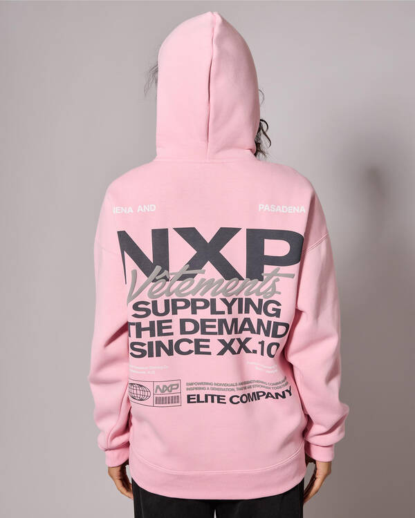 Nena & Pasadena Demand Box Fit Oversized Hoodie for Womens