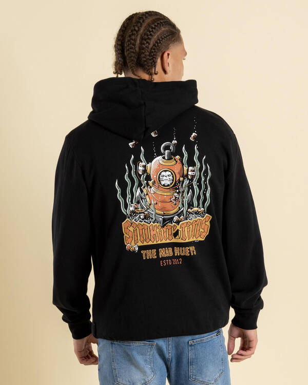 The Mad Hueys Sinkin Tins Hoodie for Mens
