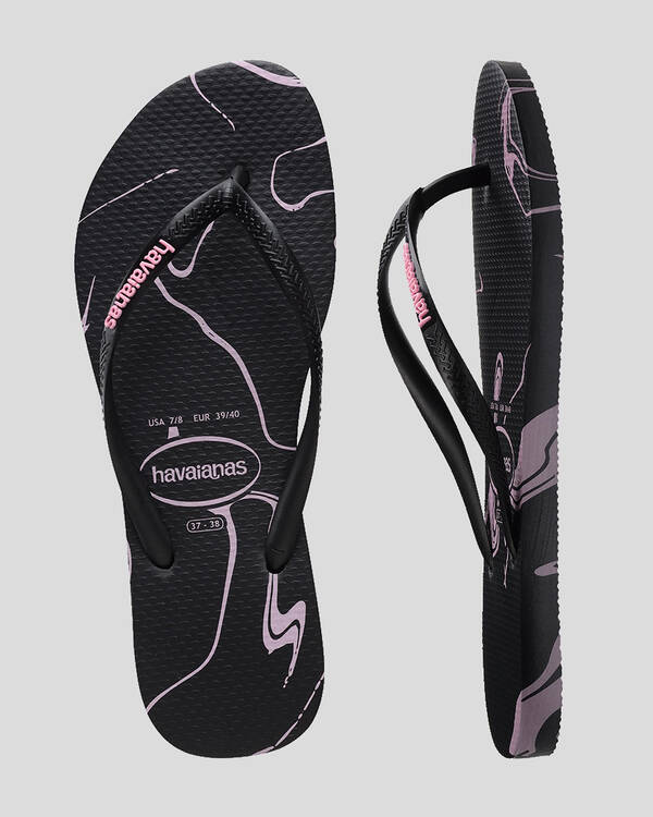 Havaianas Slim Marble Thongs for Womens