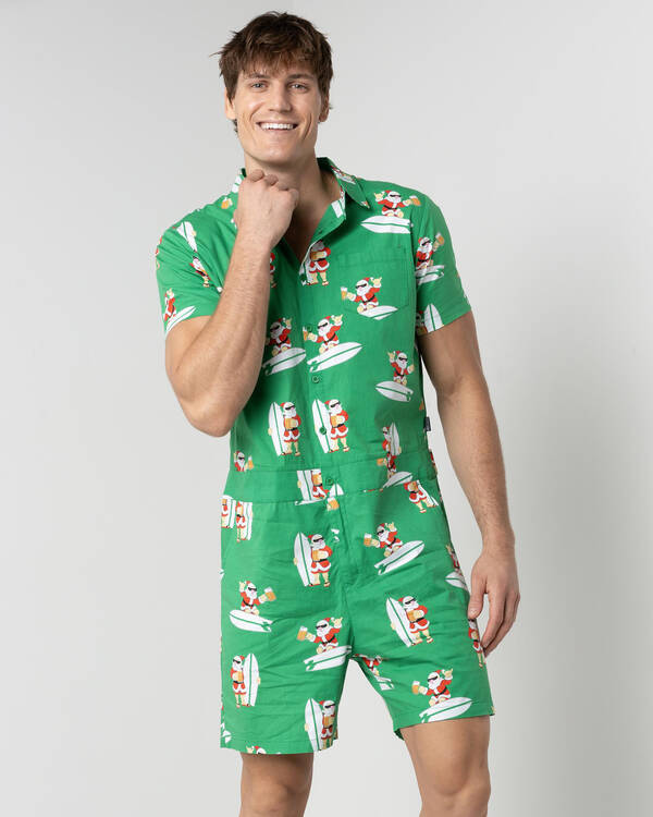 Lucid Shredding Santa Romper for Mens