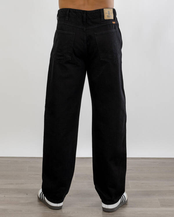 Wrangler Slacker Relaxed Straight Jeans for Mens