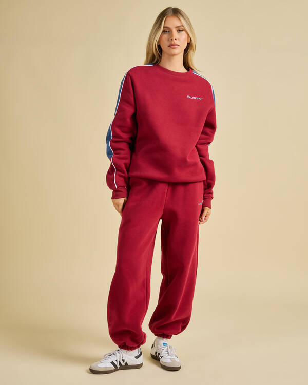 Rusty Two Timer Crewneck Sweatshirt for Womens